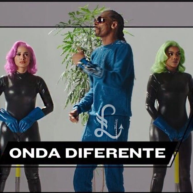 Anitta with Ludmilla and Snoop Dogg feat. Papatinho - Onda Diferente